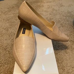 Nine West Light Natural Texture flats